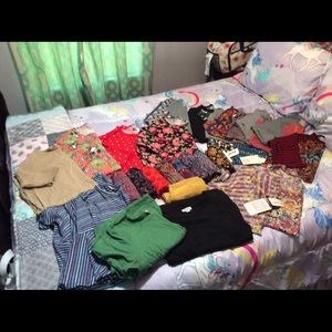 LulaRoe lot most XS and small. A few mediums